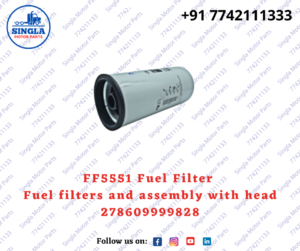 FF5551 Fuel Filter 278609999828 Fuel filters and assembly with head