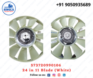 573720990106 24 in 11 Blade (White)
