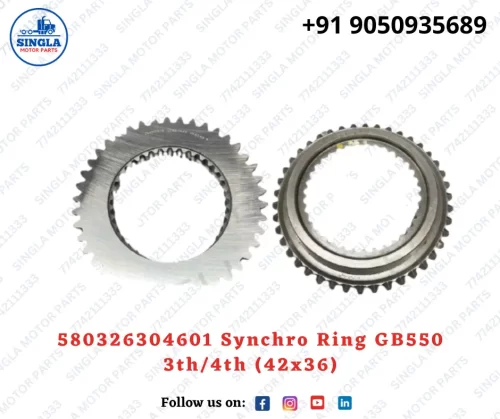 580326304601 Synchro Ring GB550 3th/4th (42x36)