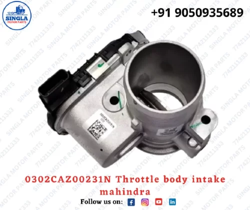 0302CAZ00231N Throttle body intake mahindra