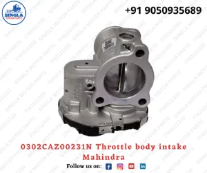 0302CAZ00231N Throttle body intake mahindra