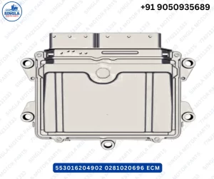 553016204902 0281020696 HARDWARE CONTROL MODULE BS6